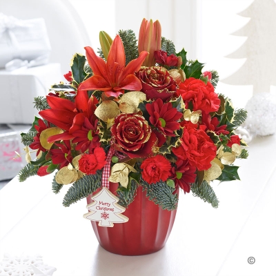 Christmas Florist Choice Arrangement