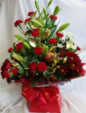 Christmas Florist Choice Boxed Display