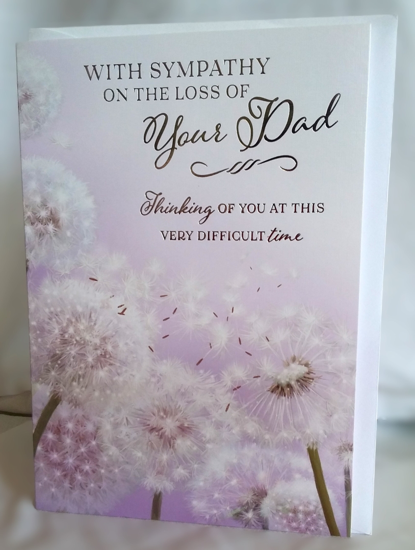 Sympathy loss of Your Dad