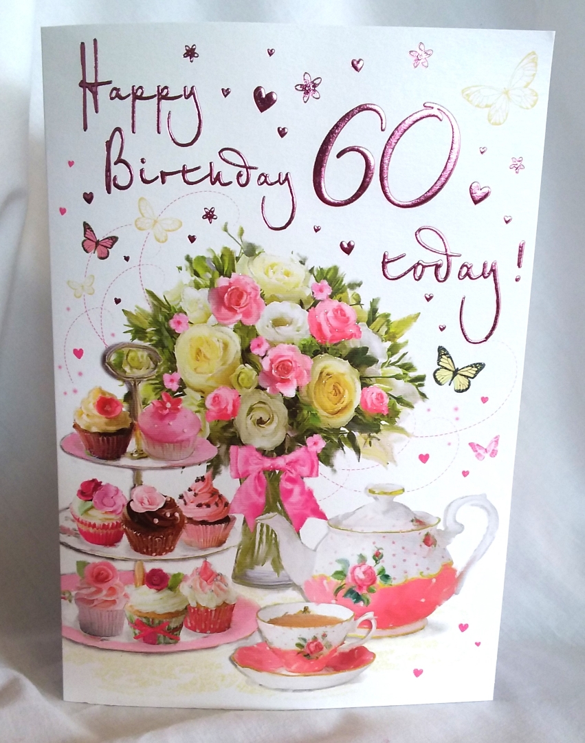 60th Birthday card