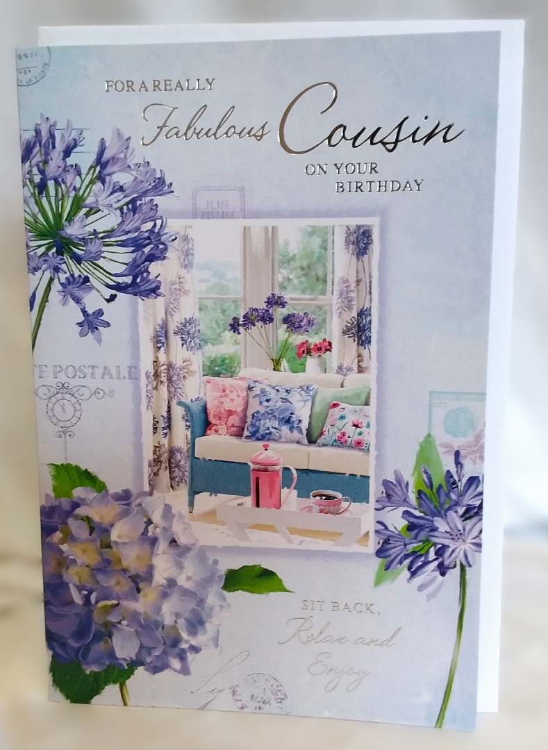 Cousin Birthday card