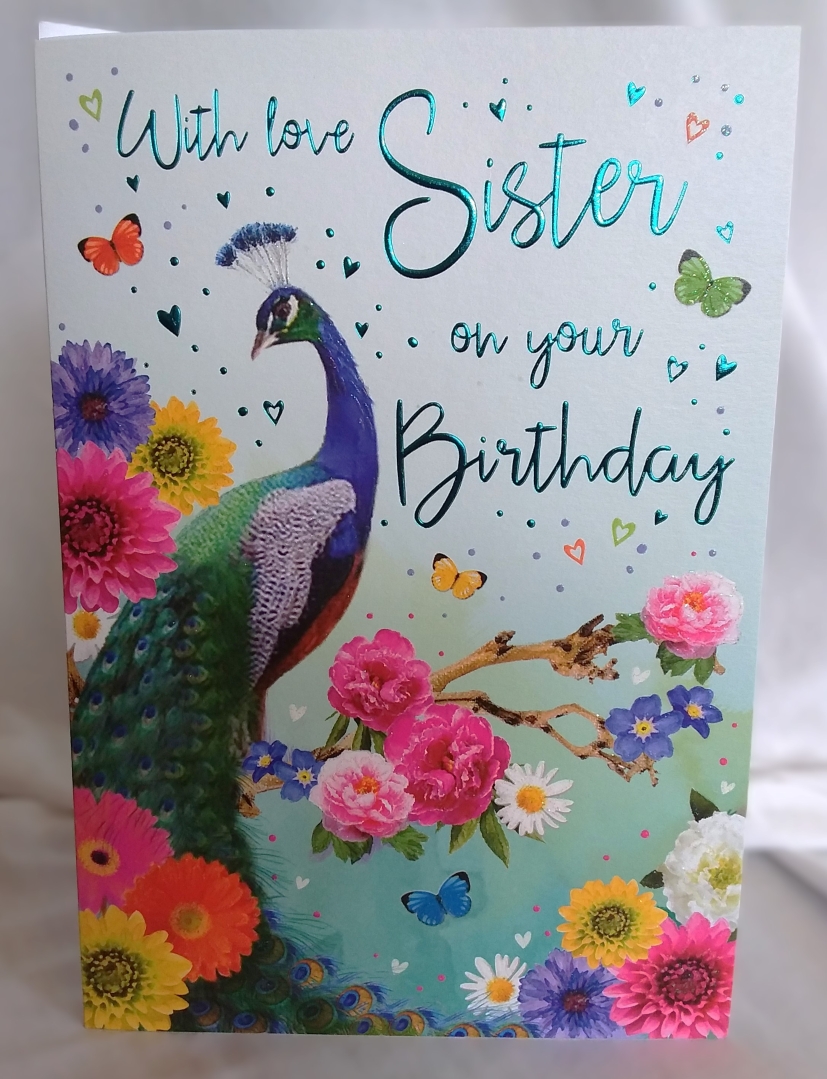 Sister Birthday card