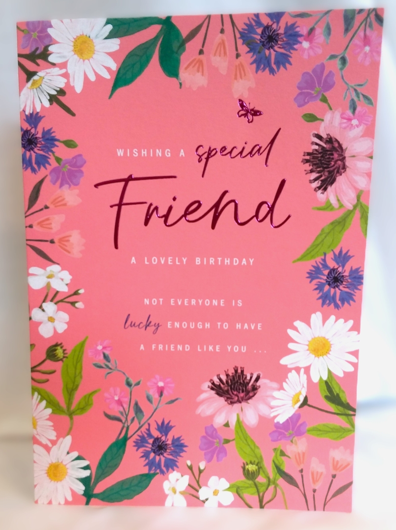 Friend Birthday card