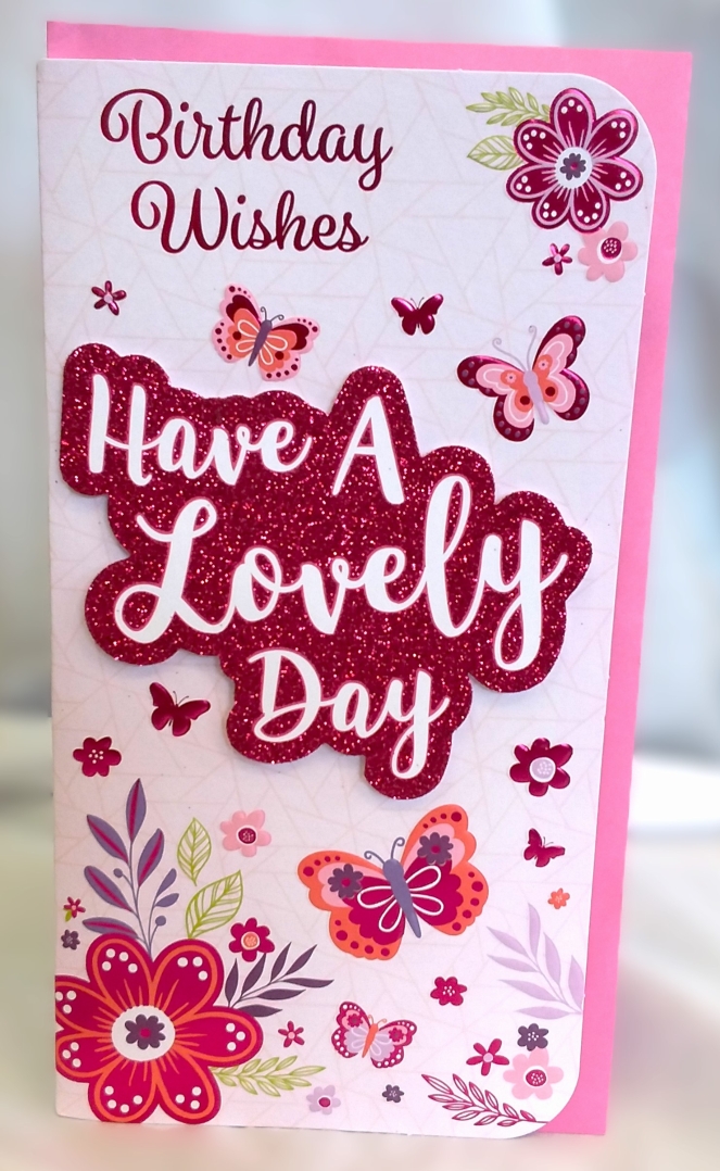 Have a Lovely Day Birthday card