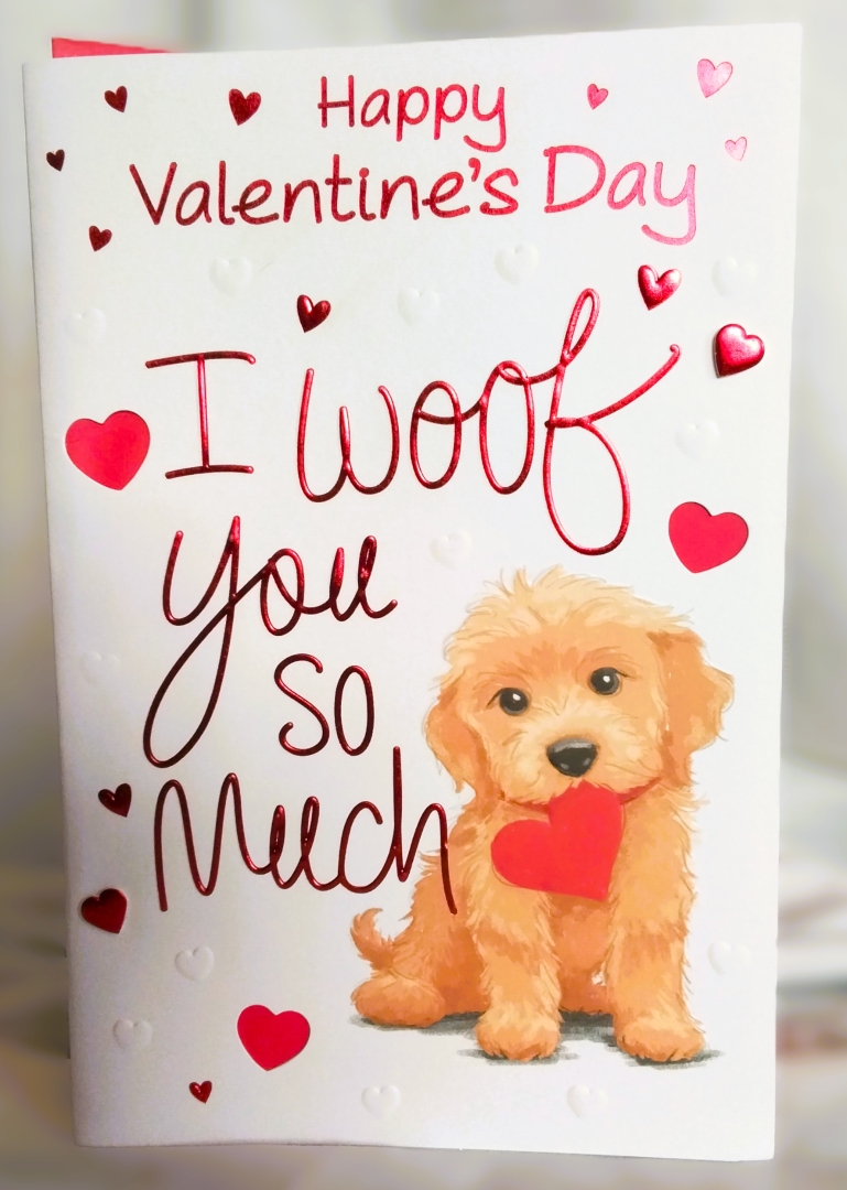 I Woof You So Much card