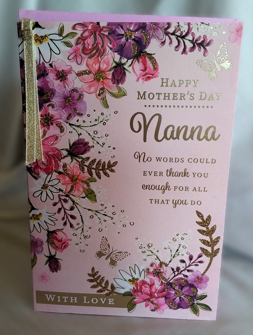 Nanna   Mother's Day card