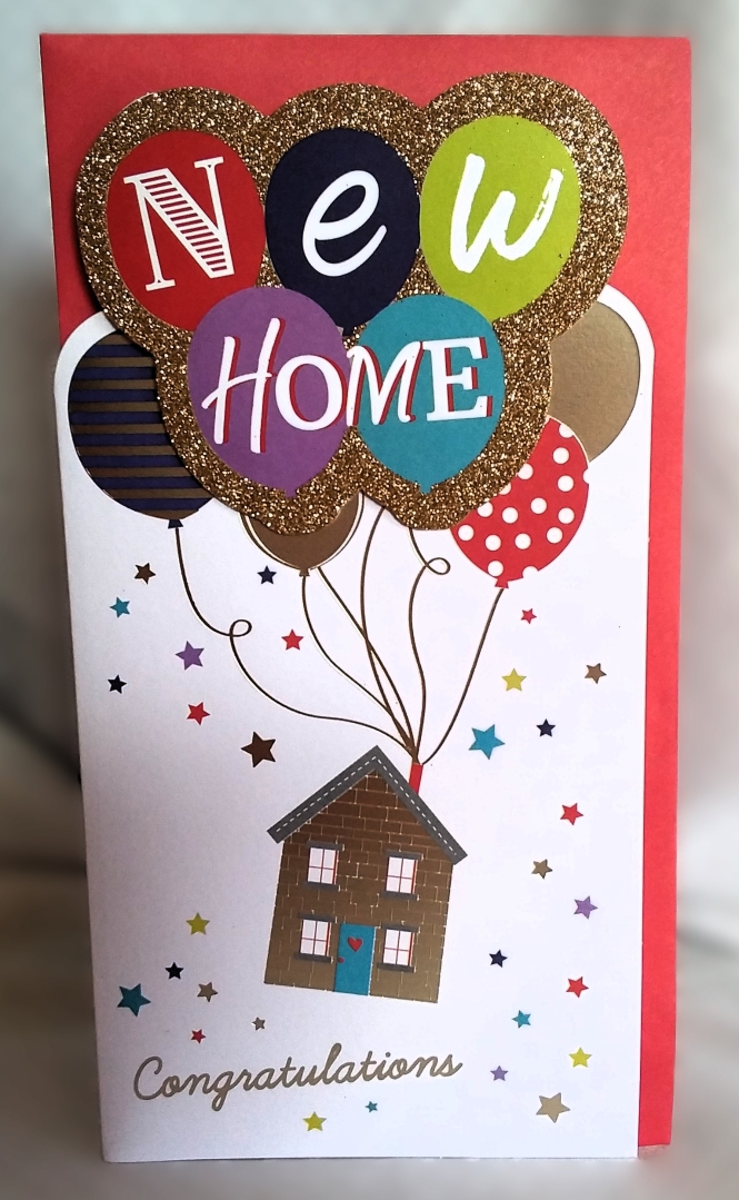 New Home Congratulations card