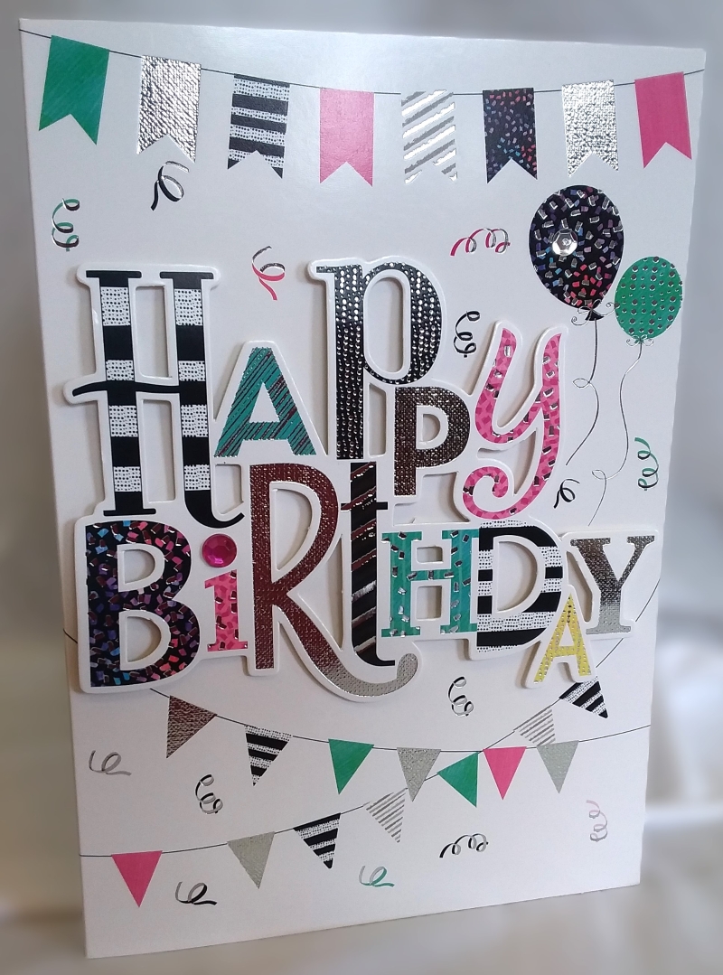 Pennant Birthday card