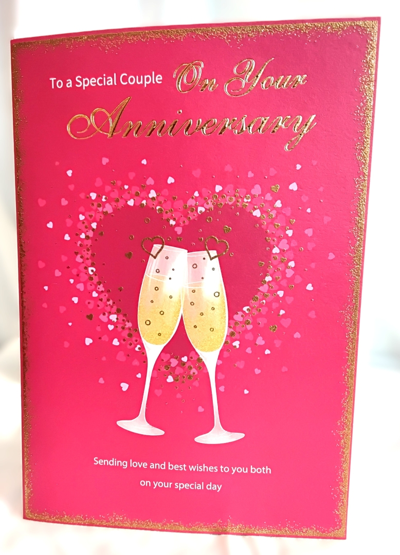 Special Couple Anniversary card