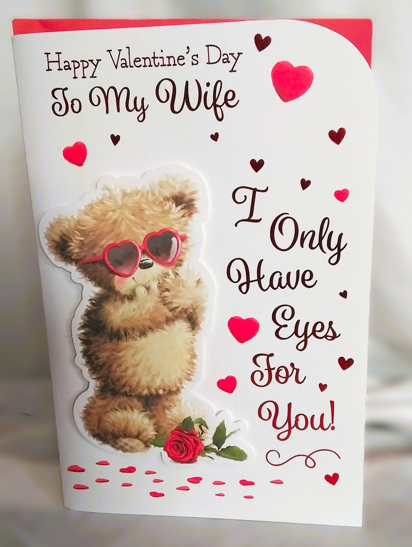 Wife Valentine card