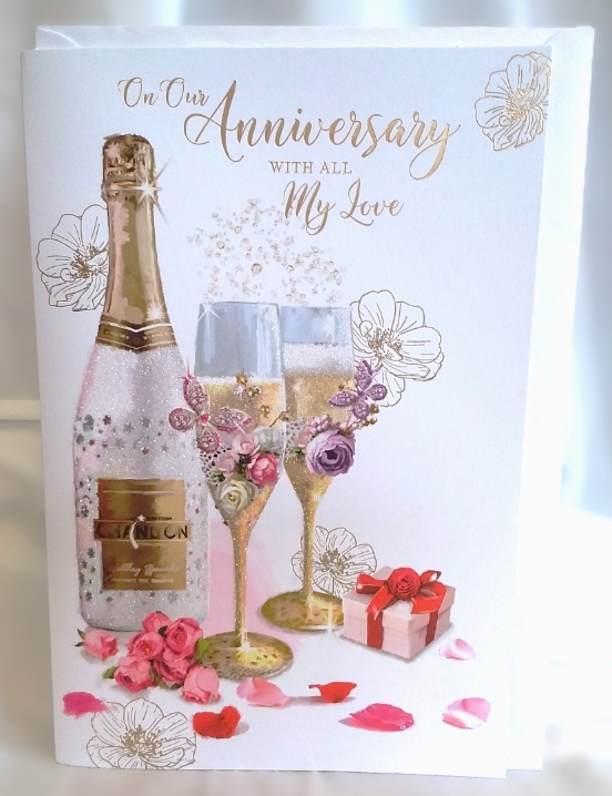 On Our Anniversary (non wedding) card