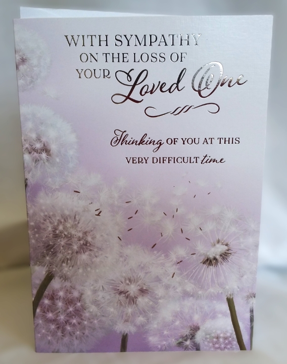 Loss of Your Loved One card