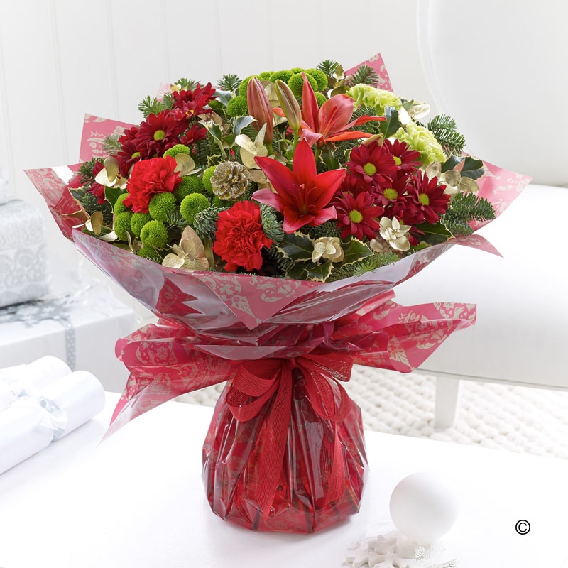 Christmas Florist Handtied