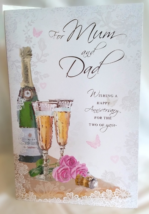 Mum & Dad Anniversary card